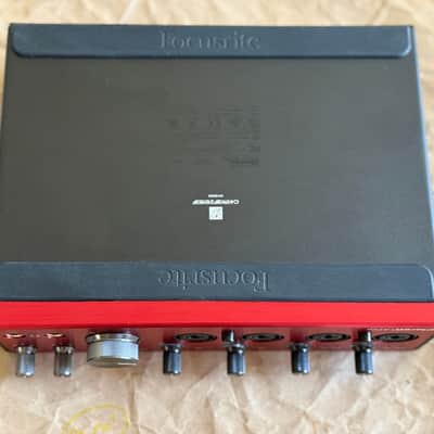 Focusrite Clarett+ 4Pre USB-C Audio Interface 2021 - Present - Red image 6