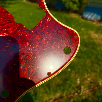 "Boots Aged" Vintage Style Fender Jazzmaster Pickguard Celluloid Tortoise Custom Relic'd image 16