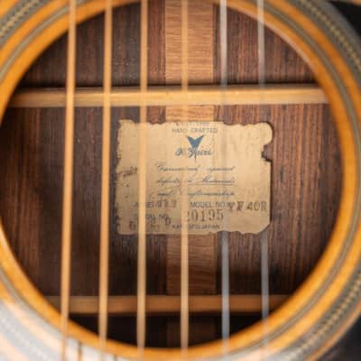 1982 K. Yairi YF40R - Natural High Gloss | Vintage Japan 000-28 Style OM Acoustic Guitar PLEK'd K&K Pure Mini Pickup | OHSC image 17