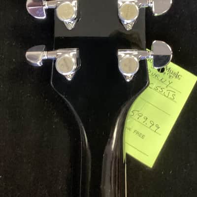 Burny Black Les Paul Custom John Sykes Signature image 8