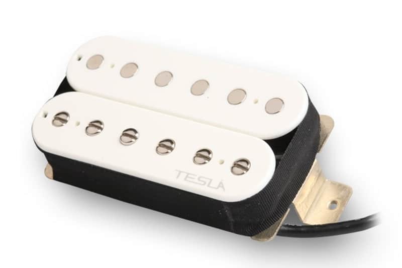 Tesla VR-EXTREME Humbucker Guitar Pickup. Neck. White. Made in Korea image 1