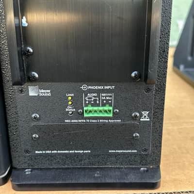 Meyer Sound UP Junior-XP Ultra Compact Active Loudspeaker W/Mounting Hardware image 5