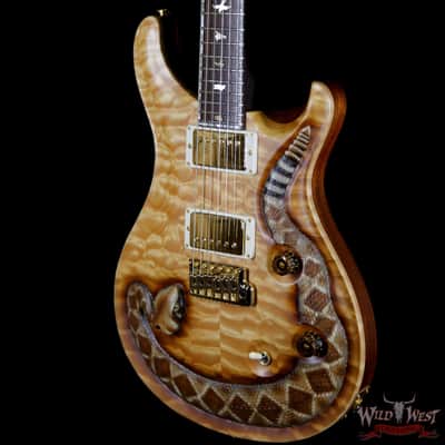 PRS Private Stock Wild West Exclusive Custom 24 Snake LTD # 3 of 6 Hand Carved Quilt Maple Top image 2