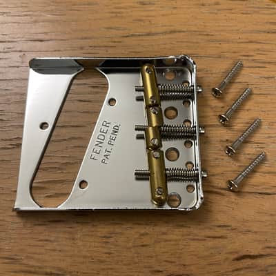 Fender Custom Shop RSD Tele Saddle Bridge Chrome American Vintage Original USA Telecaster NOS image 1