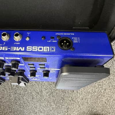 Boss ME-90B Bass Multiple Effects With Carry Bag 2024 - Present - Blue image 5