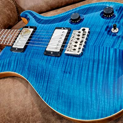 PRS (Mint)  Custom 22 Artist Grade 🎨  2007 - Blue Mateo image 14