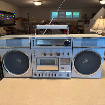 Vintage Sanyo C3 Boombox Radio Works Cassette Serviced Works Excellent V Rare🔥 image 2