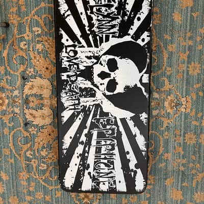 Epiphone Robb Flynn Signature "Love / Death" Baritone Flying V 2011 - Ebony with Love / Death Graphic image 15