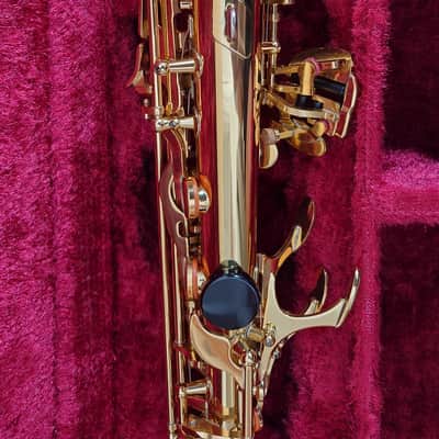Yamaha YSS-475 Soprano Saxophone 1990s - Gold Lacquer image 9