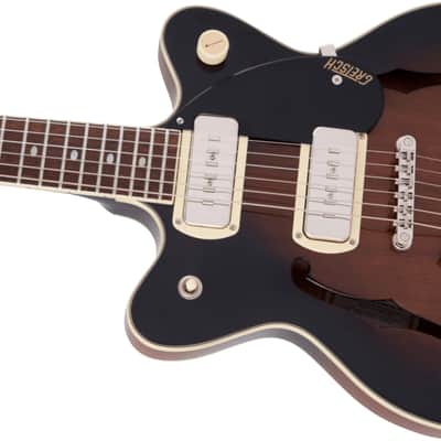 Gretsch G2655-P90 Streamliner Center Block Jr. Double-Cut P90 Electric Guitar - Brownstone image 3