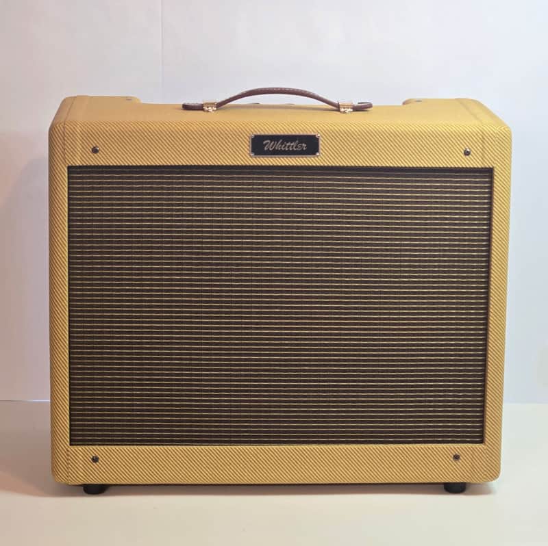 Custom made 5E3 Tweed Deluxe 1x12 combo clone with Swart Night Light attenuator