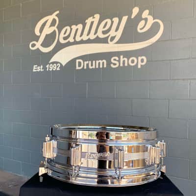 Vintage 60's Rogers Dynasonic 5x14 Snare Drum (Missing Parts) image 1