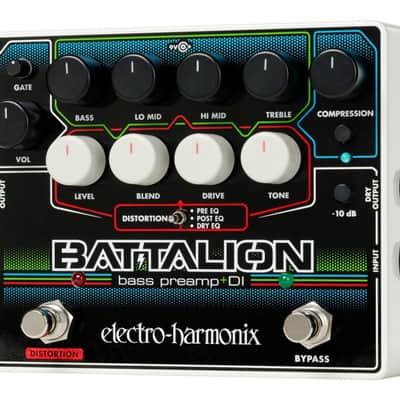 Electro-Harmonix Battalion Bass Preamp/DI Pedal image 3