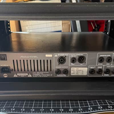 Ampeg B5R Bass Dual-Channel Amp Head +OCTAVE/DIST w Flight Case 1 OWNER USA Made image 3