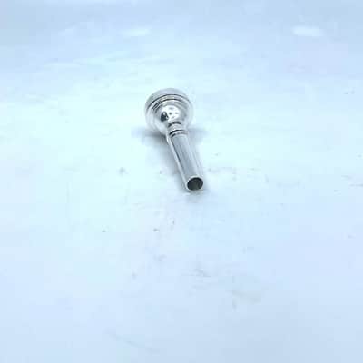 Unbranded Stock Large Shank Flugelhorn Mouthpiece - Silver image 3