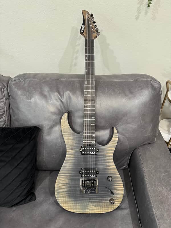 Schecter Banshee Mach-6 Evertune 2020 - Present - Fallout Burst image 1