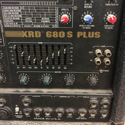 Peavey XRD 680 S Plus Powered Mixer image 3