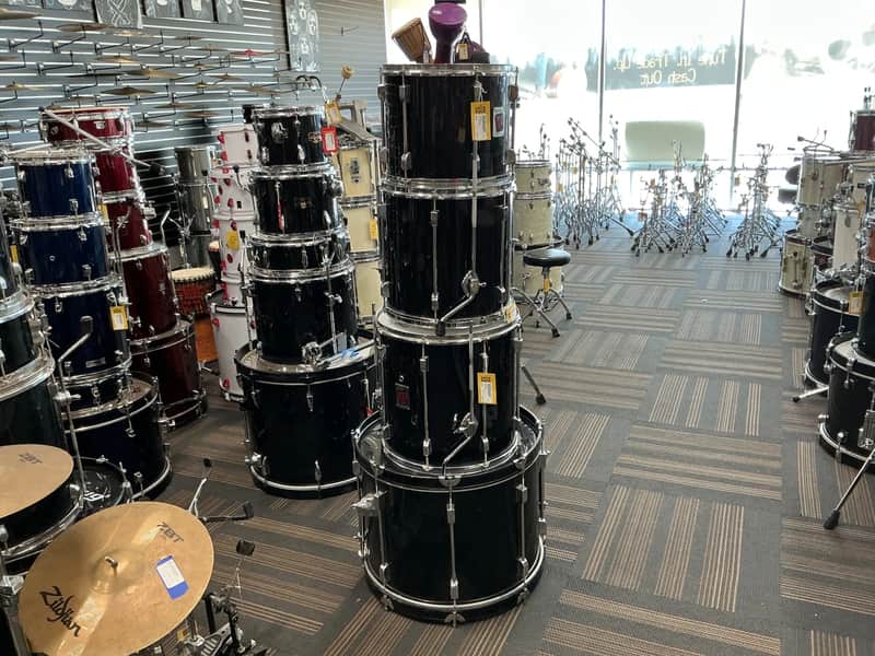 Ludwig Rocker 4-Piece Kit - Black image 1