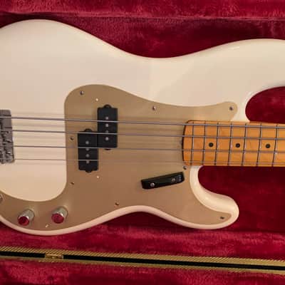 Fender Vintage American Precision Bass ‘57 white image 2