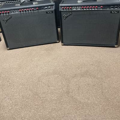 Fender The Twin 2-Channel 100-Watt 2x12" Guitar Combo 1987 - 1994 - Black image 5