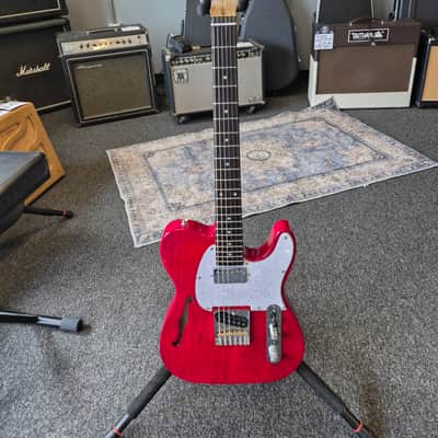 Tele-Style Semi-Hollow 'Partscaster' Electric Guitar image 2
