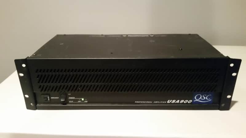 QSC USA 900 Black | Reverb