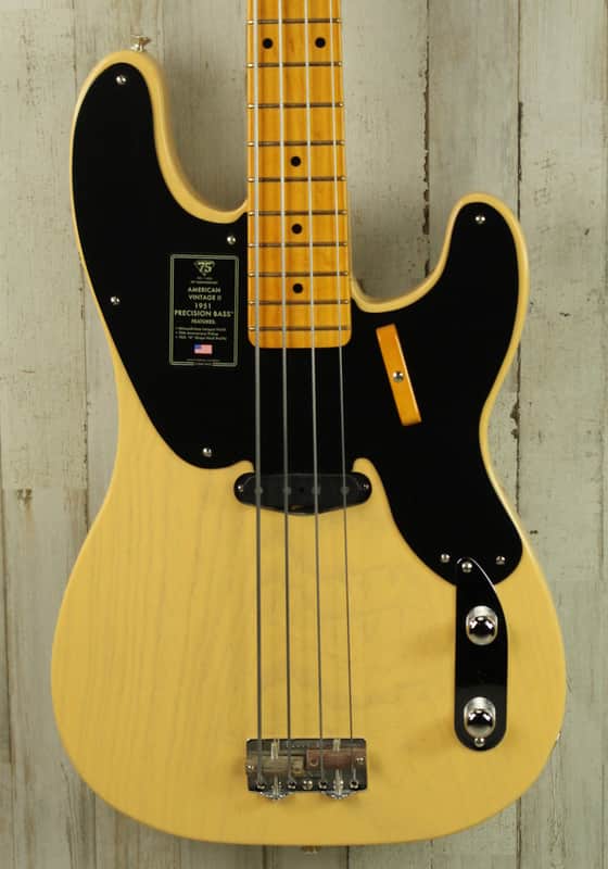 DEMO Fender 75th Anniversary American Vintage II 1951 Precision Bass - Butterscotch Blonde (233) image 1