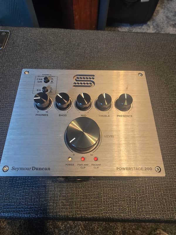 Seymour Duncan PowerStage 200 200-Watt Pedalboard Guitar Amp 2020 - Present - Silver image 1