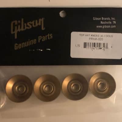 Gibson PRHK-020 Top Hat Knobs Gold image 5