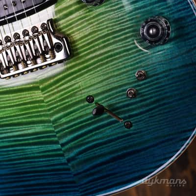 PRS Private Stock Modern Eagle V Green Luminlay LTD Laguna Glow PRE-OWNED! image 13