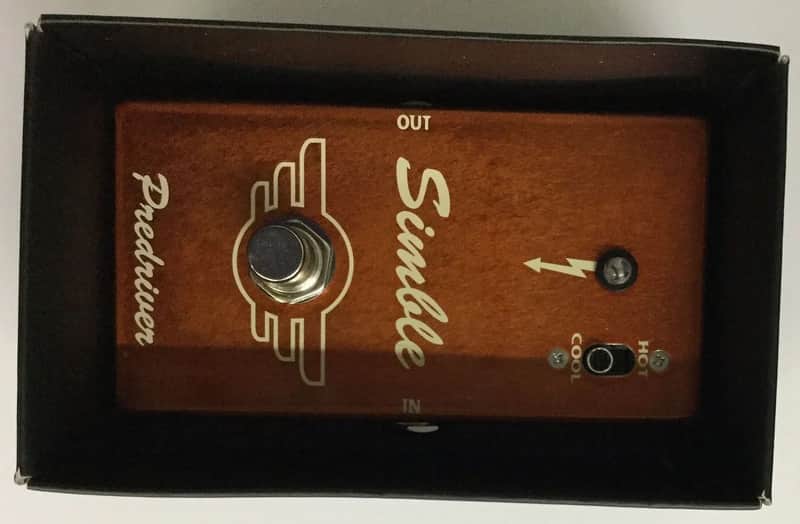 Mad Professor Simble Predriver Preamp Booster Compressor Pedal Orange image 1
