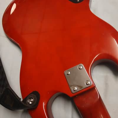 Leo Jaymz Double Cut Standard 2024 - Red w/ Eye of Horus patches image 9