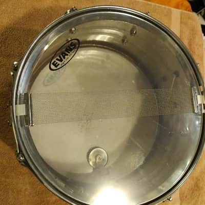 Tama Royalstar 14' x 6  1/2" Deep Chrome Snare Drum 1983 chrome image 8