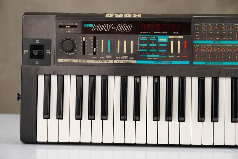 【動作確認済】KORG poly800 ケース付　美品 Yahoo!オークション - 「korg+poly800」の落札相場・落札価格