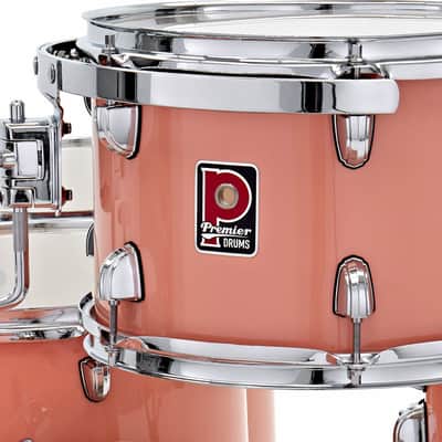 Premier Artist Series 22" 5PC Birch Drum Shell Pack Sunburst Coral PAB22-5SP1PNX image 3