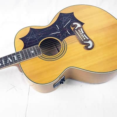 Epiphone Elvis Presley EJ-200E Acoustic Electric Guitar - Natural image 4