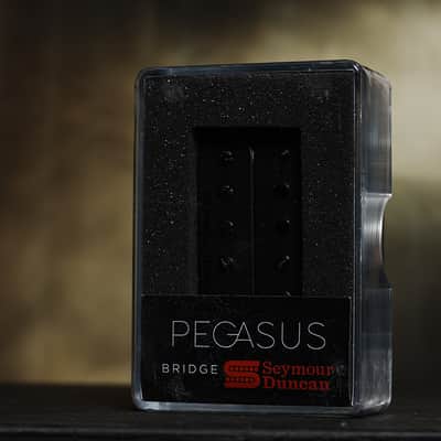 Seymour Duncan Pegasus 6 String Bridge Humbucker Pickup Black Trembucker