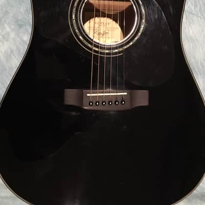 Zager ZAD20E Solid Spruce/Mahogany Acoustic Electric Guitar with Hardshall Case image 4