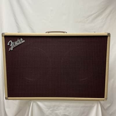 1994 Fender Tone-Master 2-Channel 100-Watt 2x12 Piggyback Amp Blonde / Oxblood image 5