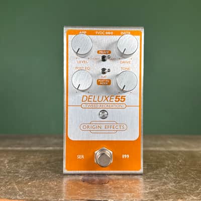 Origin Effects Deluxe55 Tweed Recreation 2024 - Present - Orange / Silver image 2