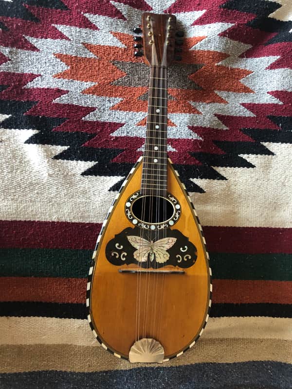 Fancy Bowlback Mandolin, Early 20th Century, Excellent Condition image 1