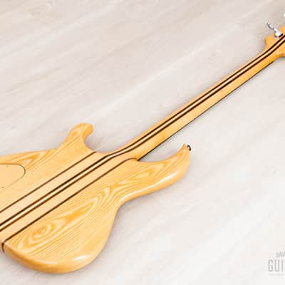 1981 Aria Pro II SB-700 Vintage Neck Through Bass Natural, Japan Matsumoku image 14