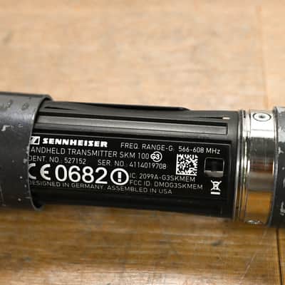 Sennheiser ew 100 G3 Handheld Wireless System 566-608MHz NO POWER SUPPLY CG012LL image 9