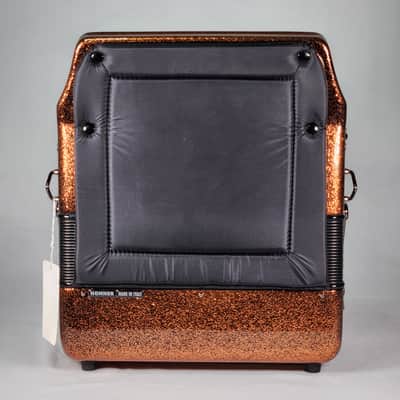 Hohner Anacleto Rey Especial Copper Sparkle GCF/SOL - Orange Sparkle image 4