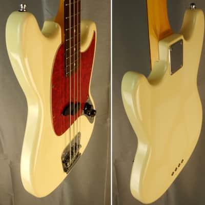 FENDER Mustang Bass MB'98-70 SD Short Scale "1st reissue" 1998 - VWhite - Japan Import image 6