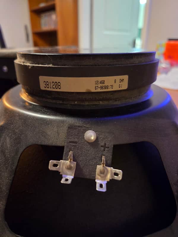 Carvin British Series 12" 8ohm 100w 90s - Black image 1