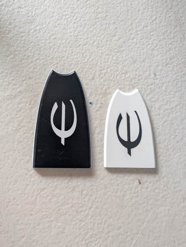 80s Epiphone Riviera and Sheraton Truss rod covers 1980s - Matte