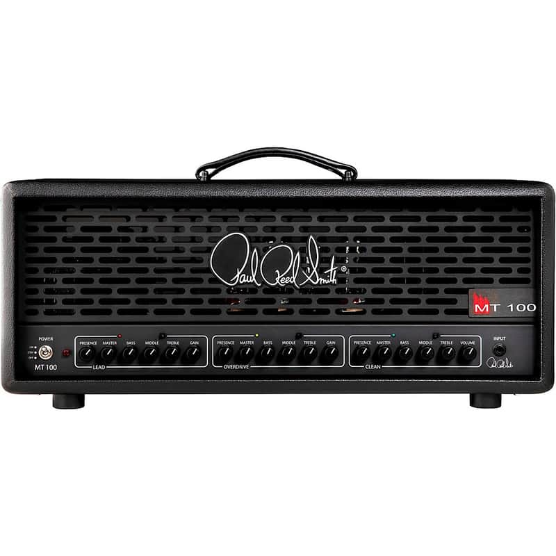 PRS Mark Tremonti MT 100 Tube Guitar Amp Head - Regular Black image 1