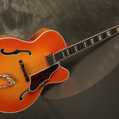 1988 Guild Artist Award in RARE Orange Sunburst w/ flame maple back + sides image 16