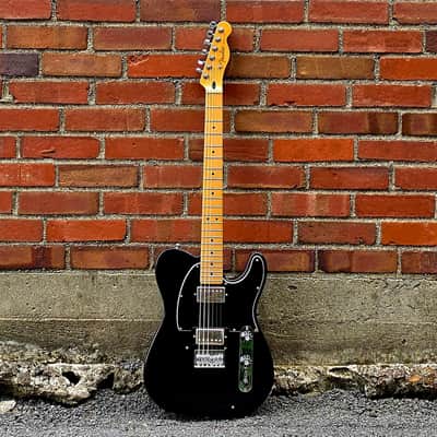2011 Fender Blacktop Telecaster MIM HH MN - Black image 1